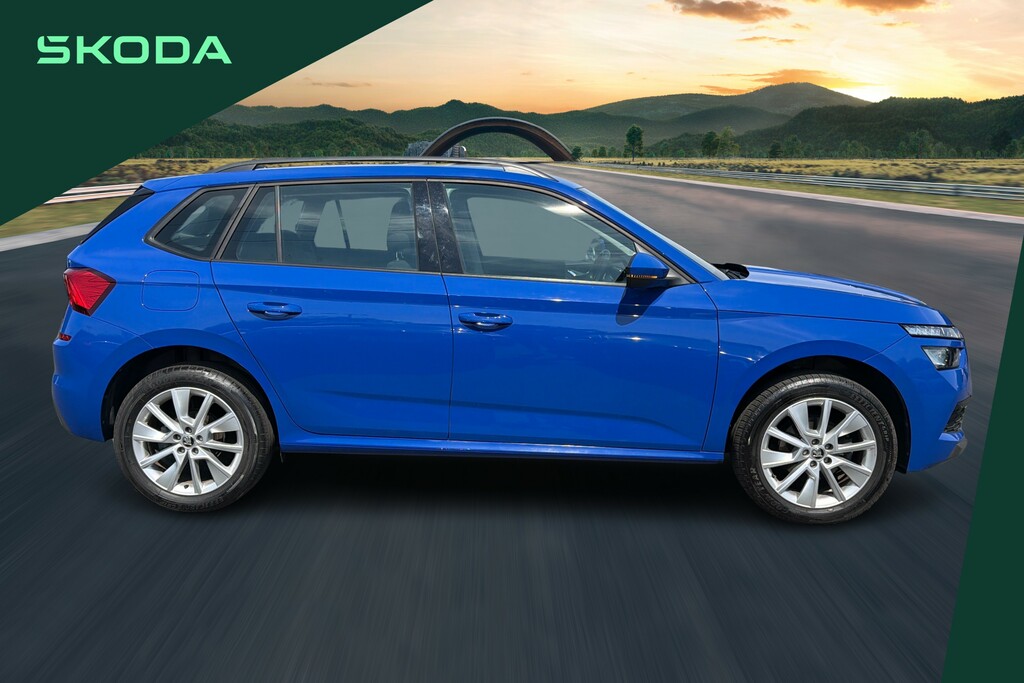 Skoda Kamiq 1.0 Tsi 110 Se Dsg FH73VND Blue #4