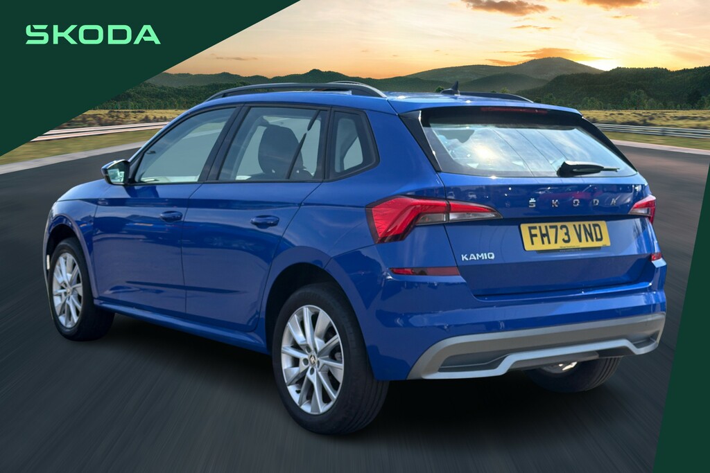 Skoda Kamiq 1.0 Tsi 110 Se Dsg FH73VND Blue #3