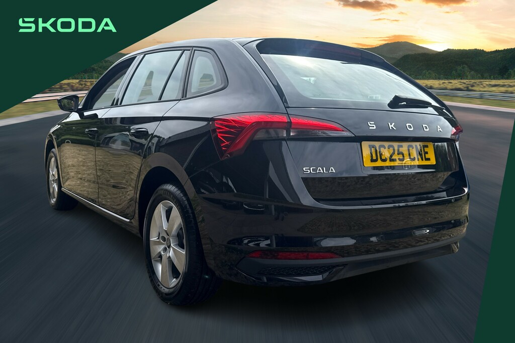 Skoda Scala 1.0 Tsi 116 Se Edition DC25CNE Black #4