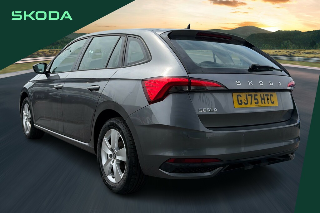 Skoda Scala 1.0 Tsi 116 Se Edition GJ75HTC Grey #3