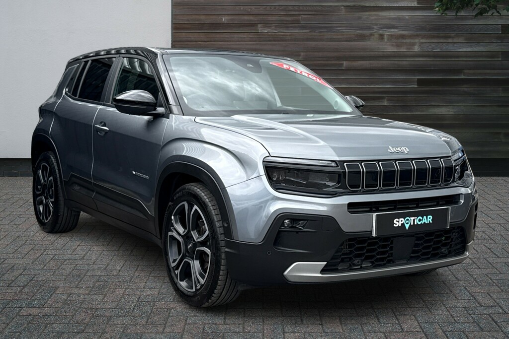 Jeep Avenger 1.2 Summit Euro 6 Ss Silver