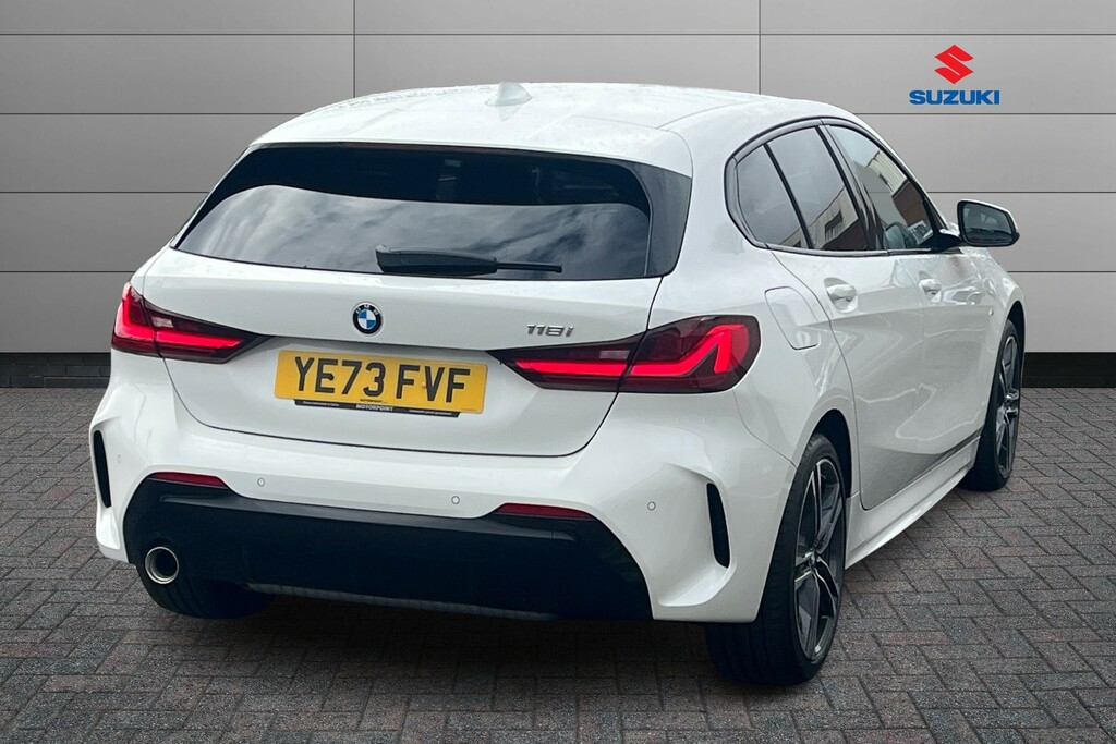 BMW 1 Series 118I 136 M Sport Step Lcp YE73FVF White #5