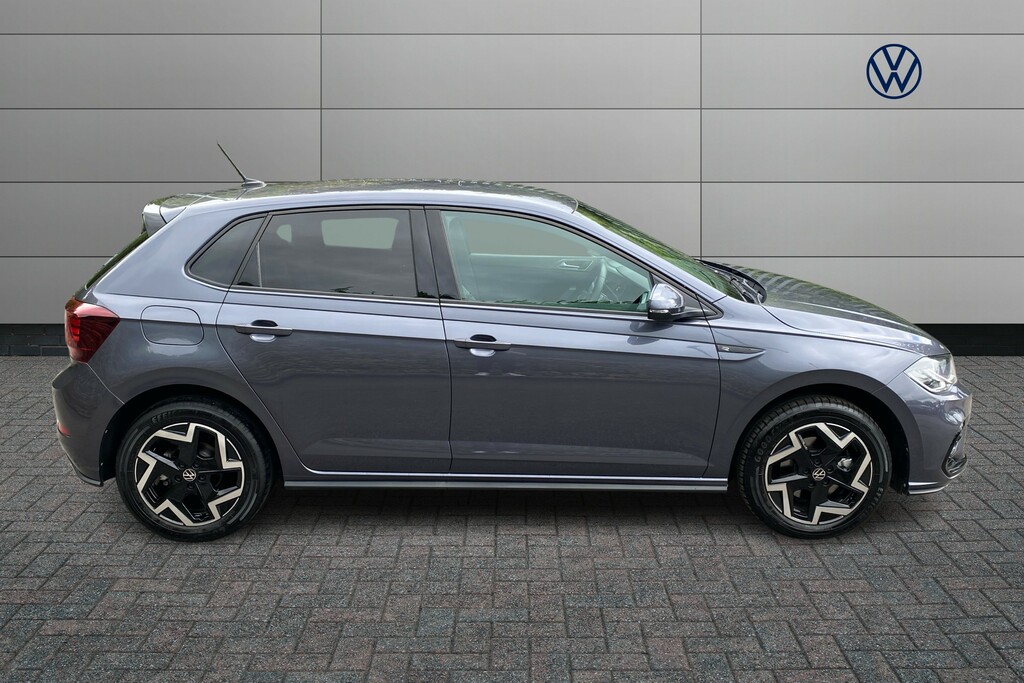 Volkswagen Polo 1.0 Tsi 115 R-line Dsg KY75RZH Grey #4