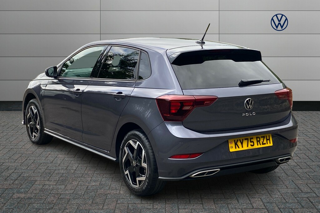 Volkswagen Polo 1.0 Tsi 115 R-line Dsg KY75RZH Grey #3