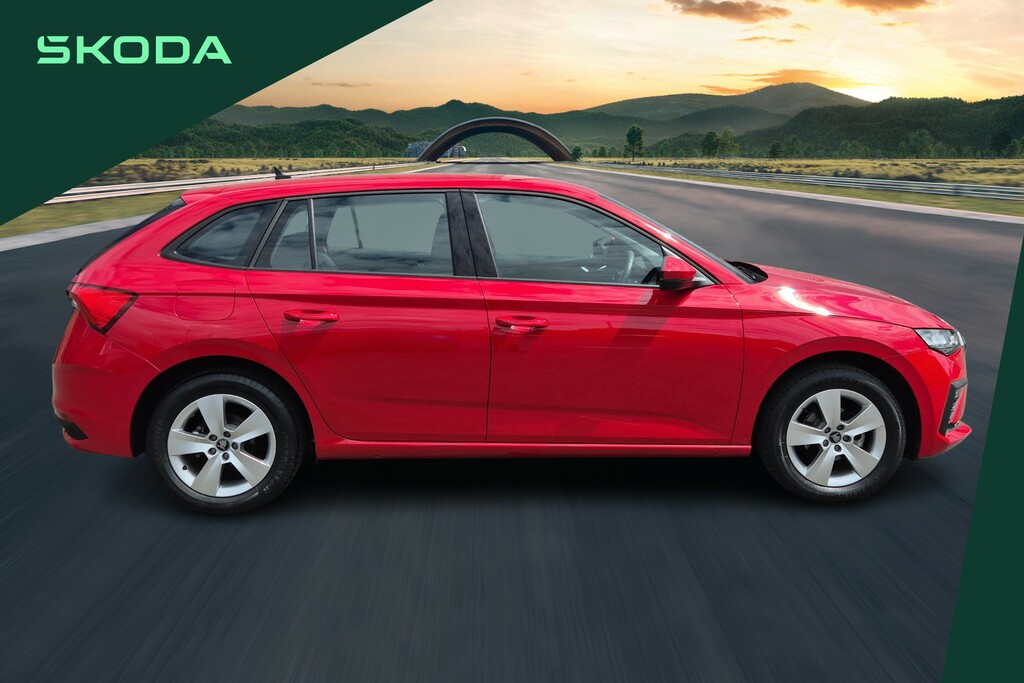 Skoda Scala 1.0 Tsi 95 Se Edition Red #4