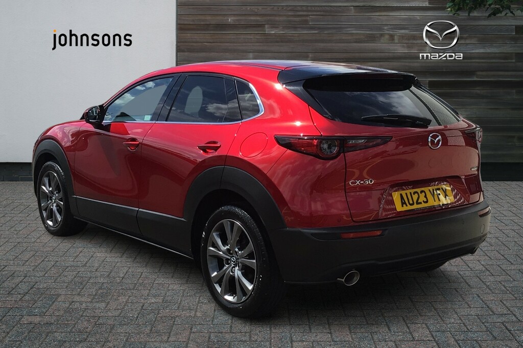 Mazda CX-30 2.0 E-skyactiv X Mhev Sport Lux AU23YFX Red #2