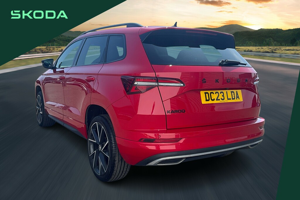 Skoda Karoq 1.5 Tsi Sportline DC23LDA Red #3