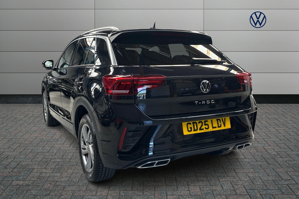 Volkswagen T-Roc 1.5 Tsi R-line GD25LDV Black #3
