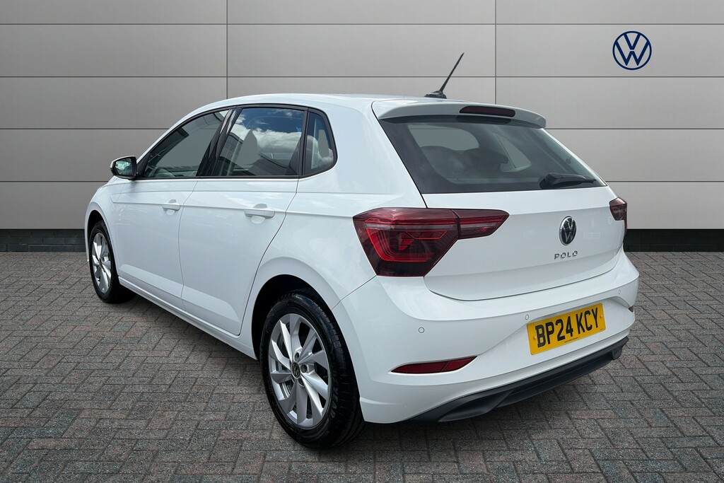 Volkswagen Polo 1.0 Tsi Style White #3