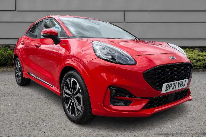 Ford Puma St-line BP21YHJ Red
