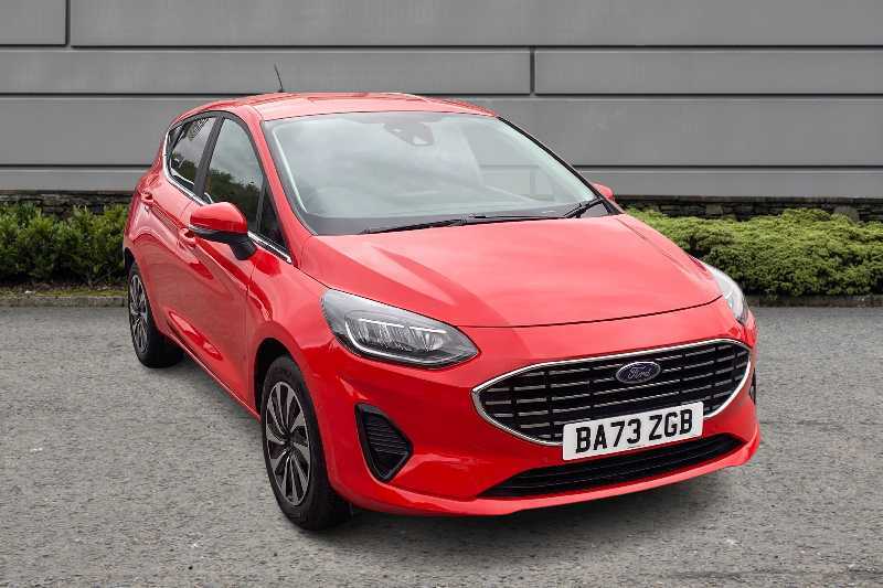 Ford Fiesta Titanium BA73ZGB Red #2