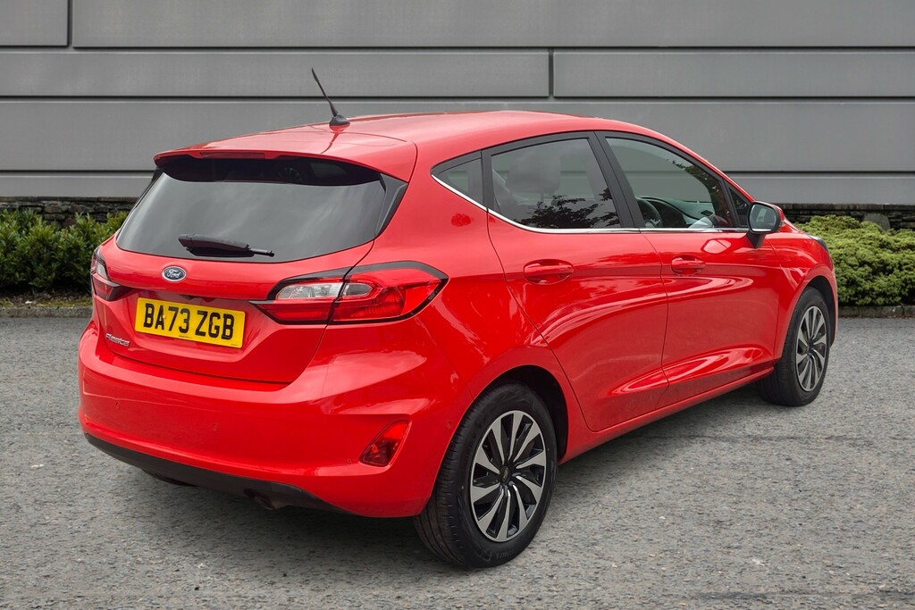Ford Fiesta Titanium BA73ZGB Red #6