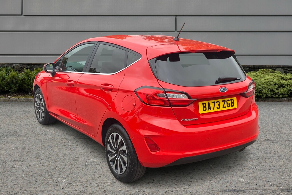 Ford Fiesta Titanium BA73ZGB Red #3