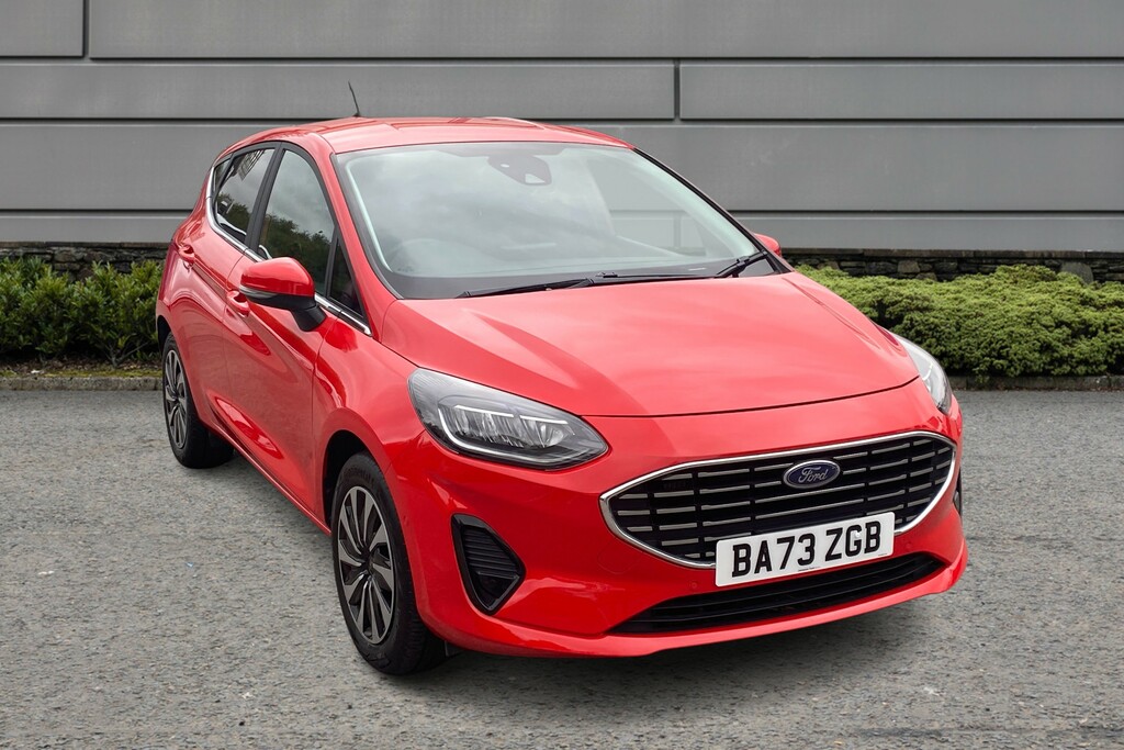 Ford Fiesta Titanium BA73ZGB Red