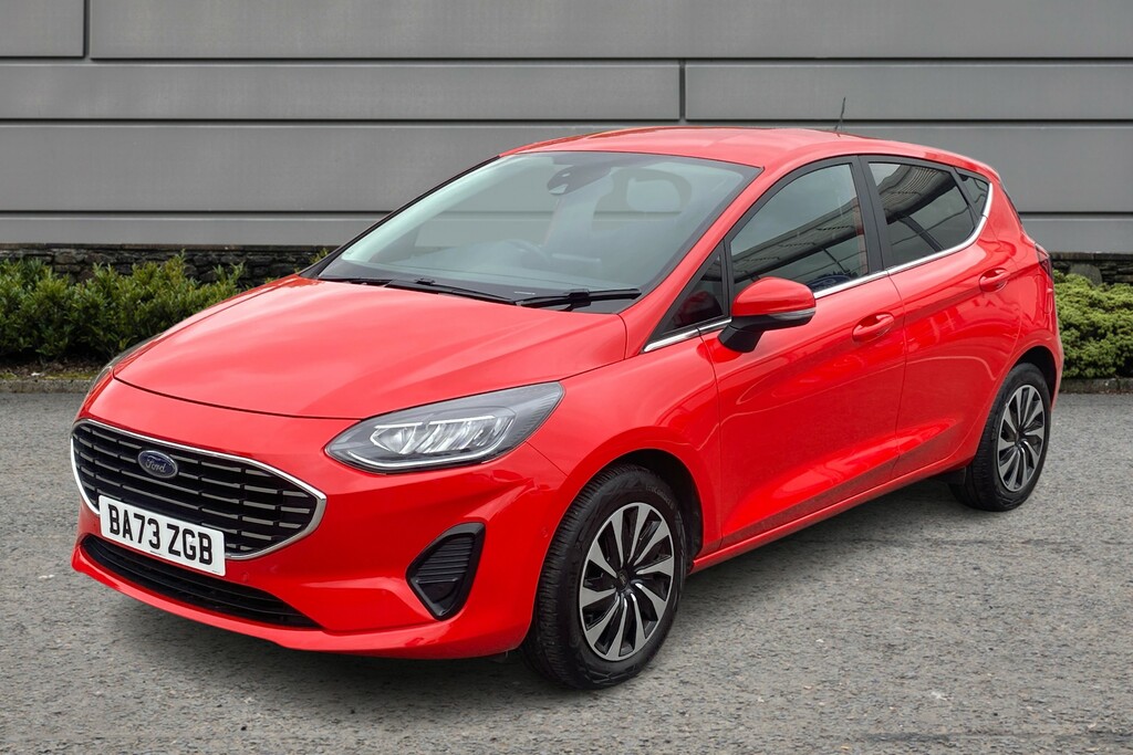 Ford Fiesta Titanium BA73ZGB Red #5