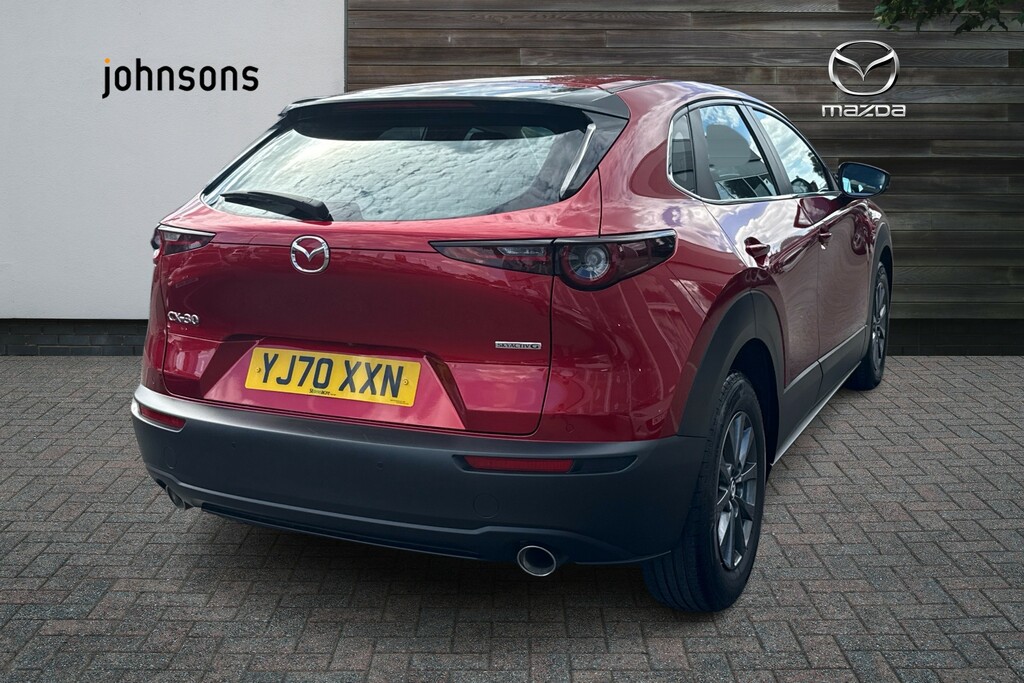 Mazda CX-30 2.0 Skyactiv-x Mhev Se-l Lux YJ70XXN Red #5