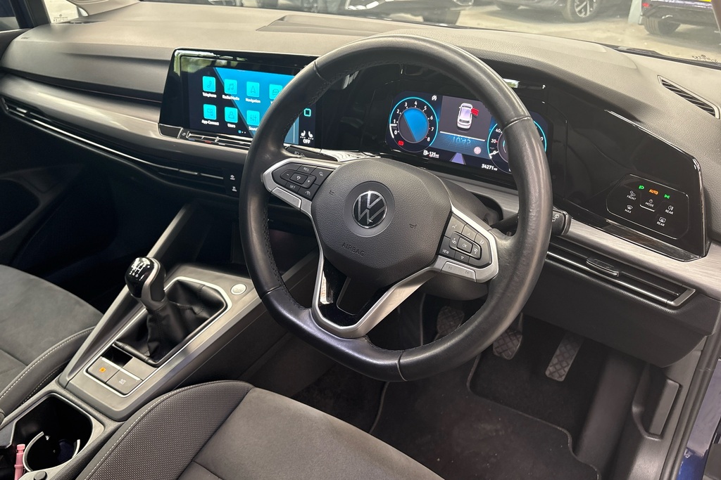 Volkswagen Golf 1.5 Tsi Style DV22YZP Blue #6