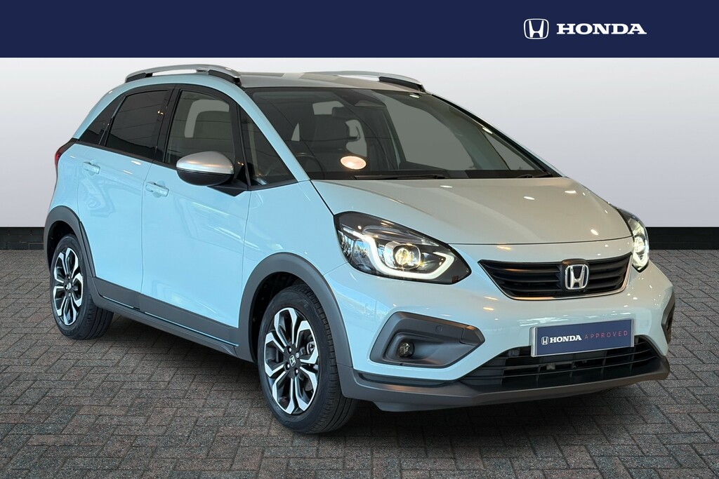 Honda Jazz 1.5 I-mmd Hybrid Crosstar Ex Ecvt Blue