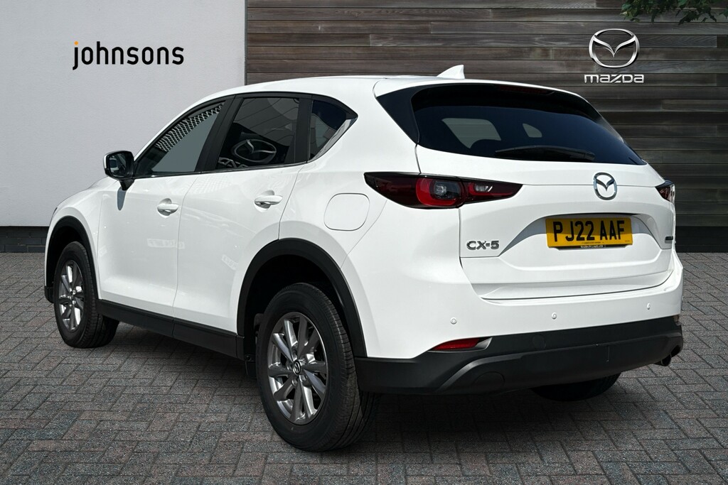 Mazda CX-5 2.2D Se-l White #2
