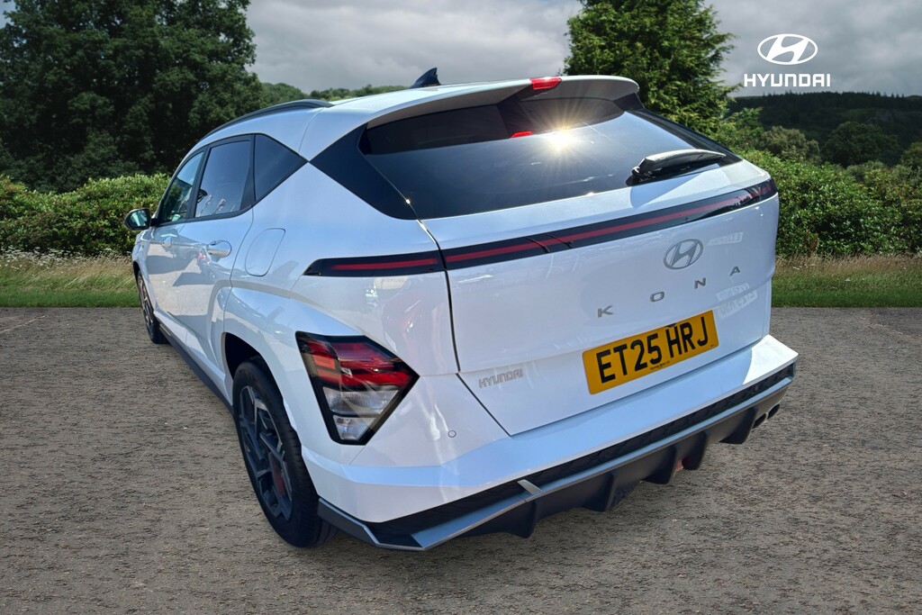 Hyundai Kona N Line ET25HRJ White #2