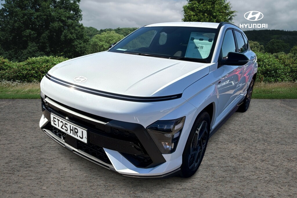 Hyundai Kona N Line ET25HRJ White #4