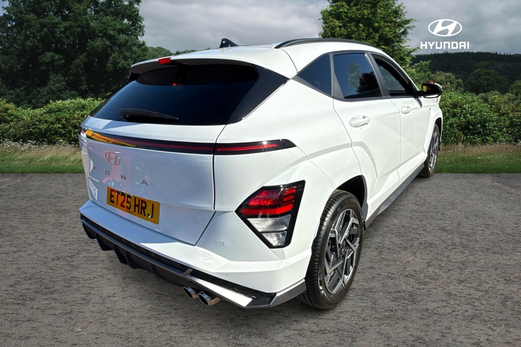 Hyundai Kona N Line ET25HRJ White #5