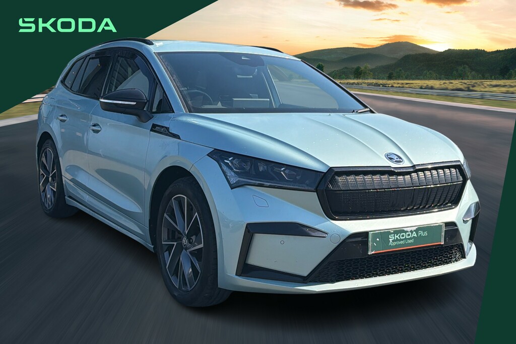 Skoda ENYAQ 210Kw 85X Sportline Plus 82Kwh 4X4 Silver