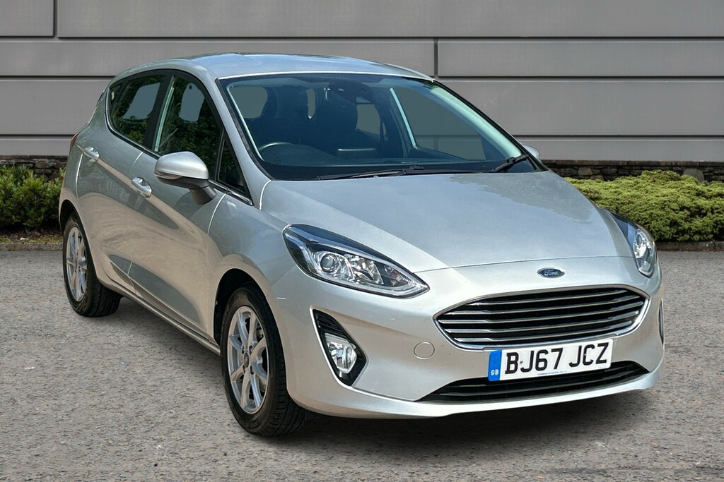 Ford Fiesta Zetec BJ67JCZ Silver