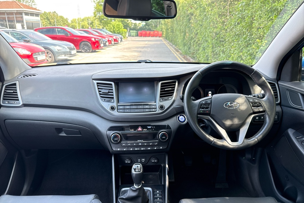 Hyundai Tucson 2.0 Crdi Blue Drive Premium Se 2Wd Blue #3