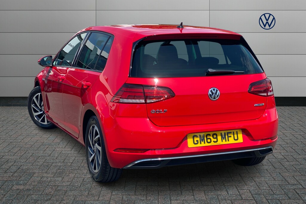 Volkswagen Golf 1.5 Tsi Evo Match Edition GM69MFU Red #3