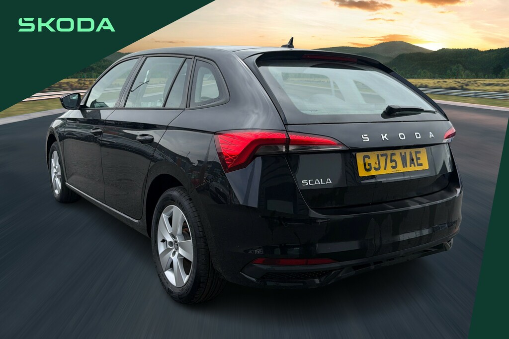 Skoda Scala 1.0 Tsi 116 Se Edition GJ75WAE Black #3