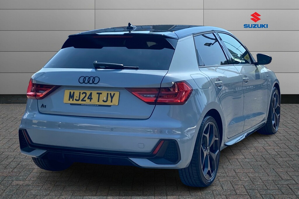 Audi A1 30 Tfsi 110 Black Edition MJ24TJY Grey #5