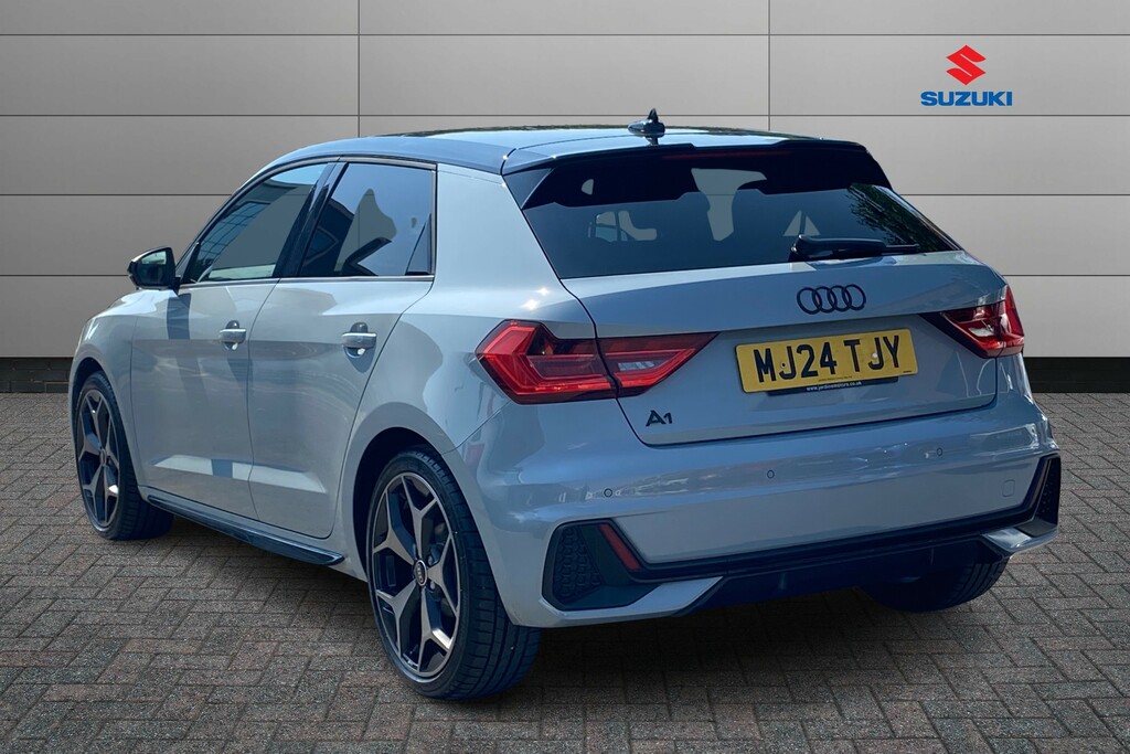 Audi A1 30 Tfsi 110 Black Edition MJ24TJY Grey #2