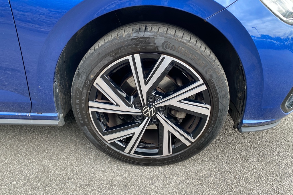 Volkswagen Polo 1.0 Tsi 110 R-line Dsg MJ73XUG Blue #5