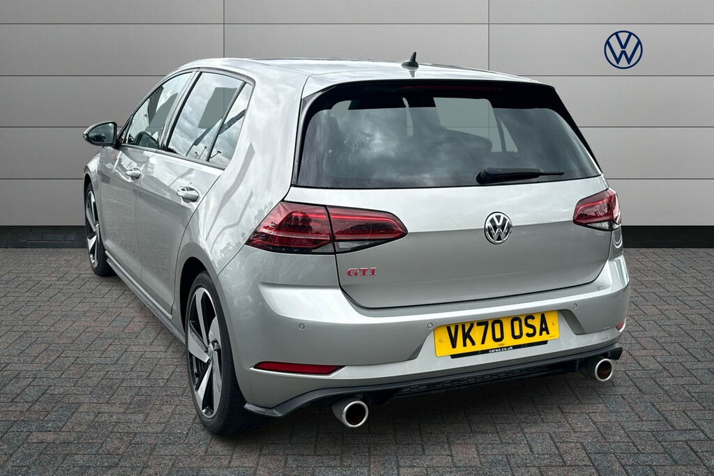 Volkswagen Golf 2.0 Tsi 245 Gti Performance Dsg Silver #3