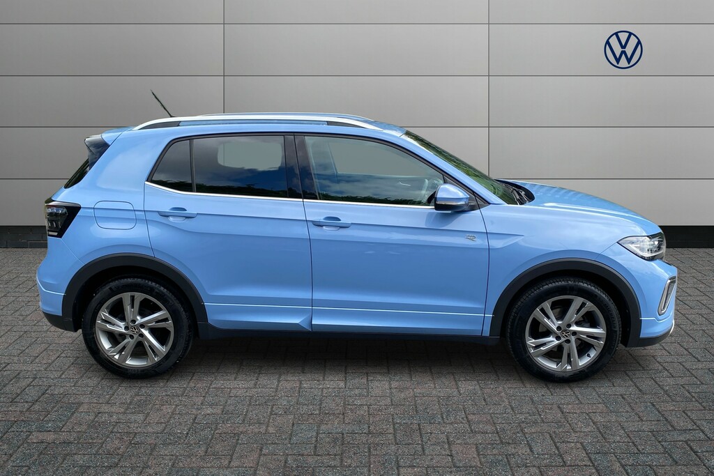 Volkswagen T-Cross 1.5 Tsi R-line Dsg Blue #4
