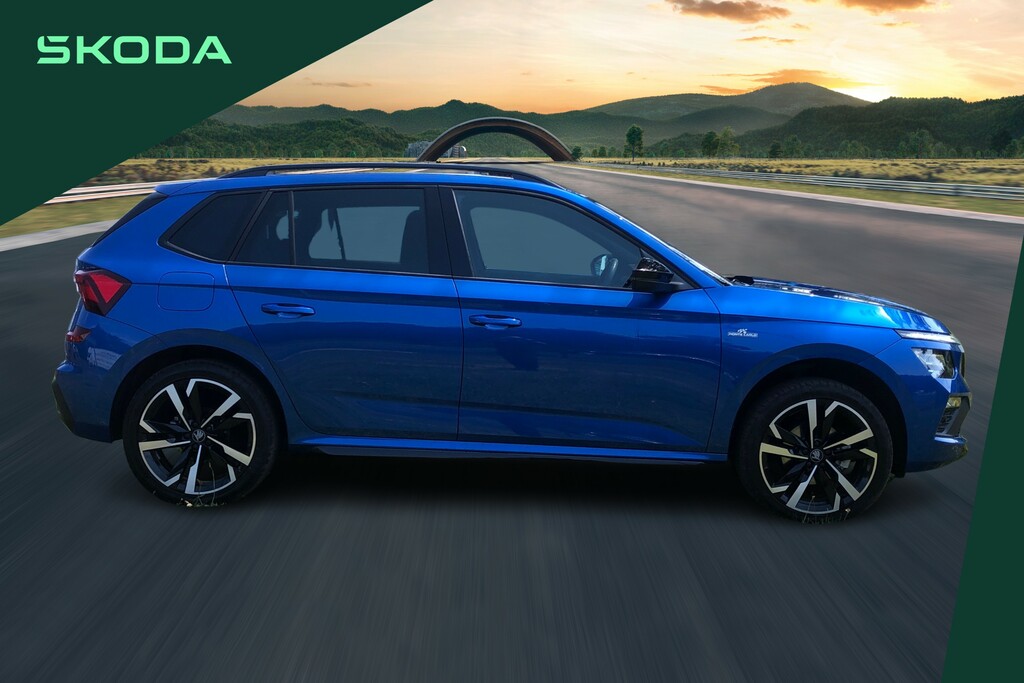 Skoda Kamiq 1.5 Tsi Monte Carlo Edition Dsg KR75GKG Blue #4