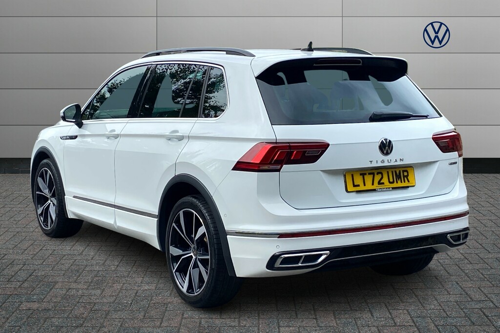 Volkswagen Tiguan 2.0 Tdi 4Motion R-line Dsg LT72UMR White #3