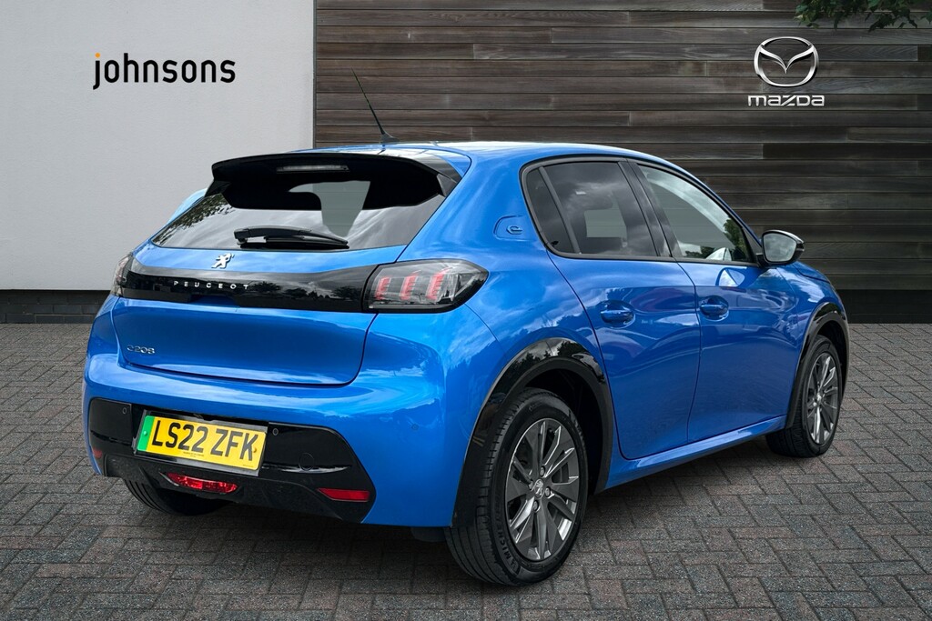 Peugeot e-208 100Kw Allure Premium 50Kwh Blue #5