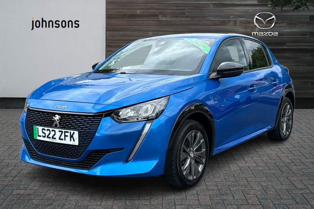 Peugeot e-208 100Kw Allure Premium 50Kwh Blue #4
