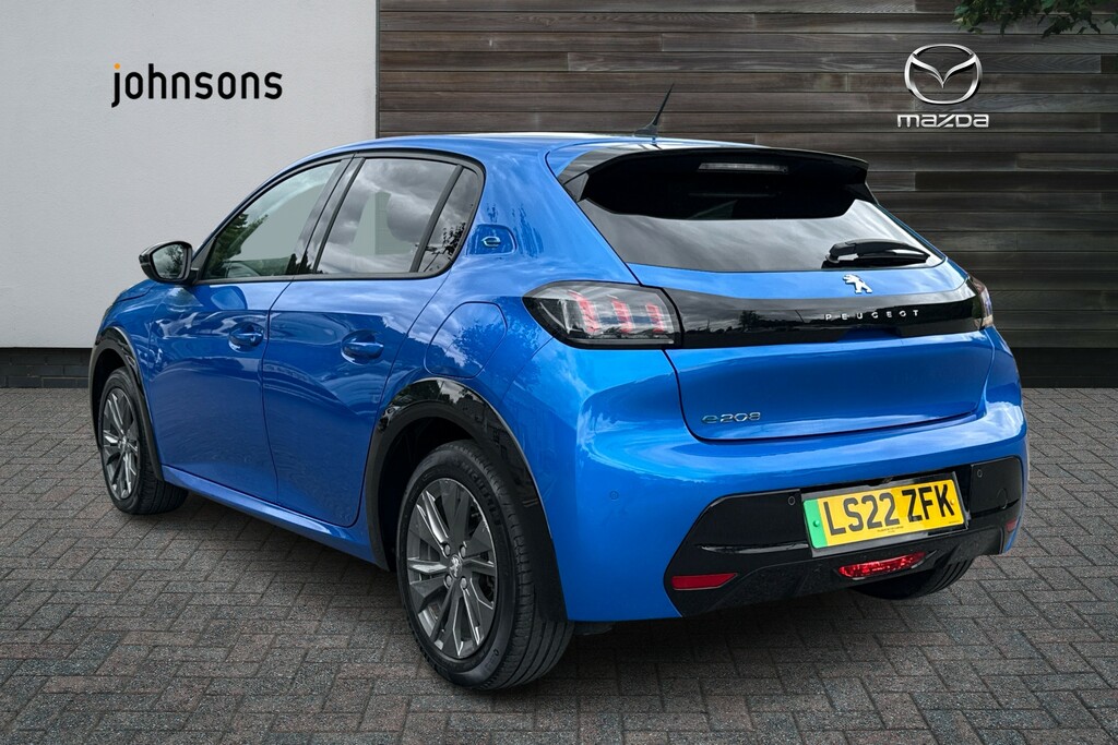 Peugeot e-208 100Kw Allure Premium 50Kwh Blue #2
