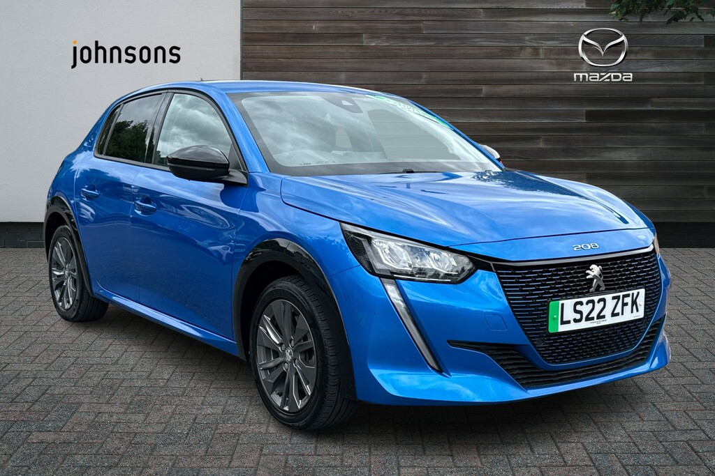 Peugeot e-208 100Kw Allure Premium 50Kwh Blue