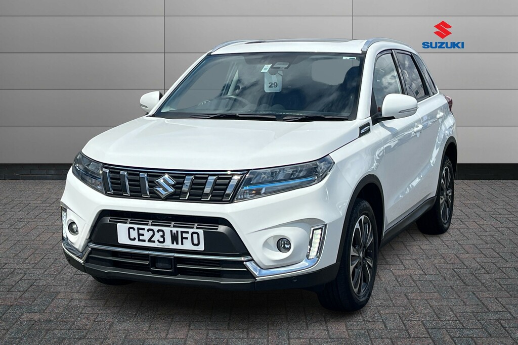 Suzuki Vitara 1.4 Boosterjet 48V Hybrid Sz5 White #4