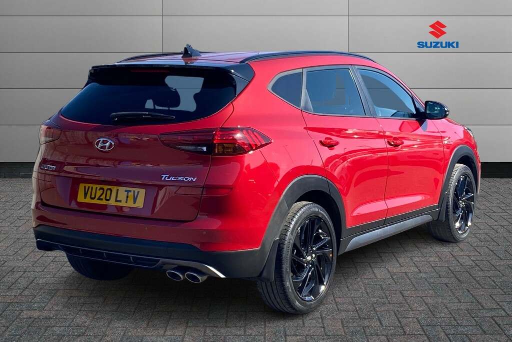 Hyundai Tucson 1.6 Tgdi 177 N Line 2Wd Dct VU20LTV Red #5