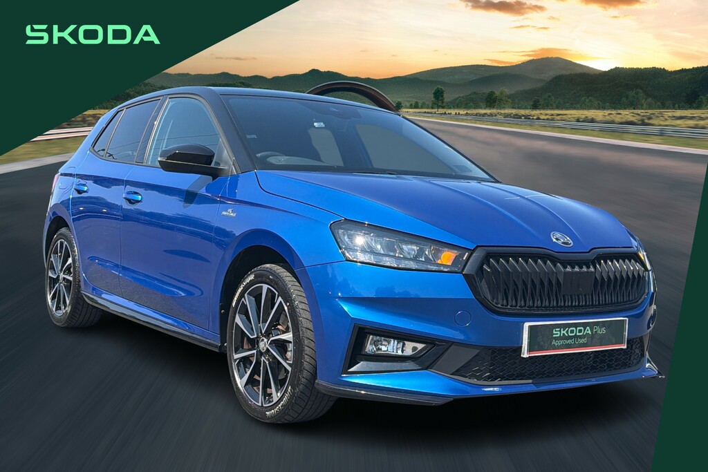 Skoda Fabia 1.0 Tsi 116 Monte Carlo Blue
