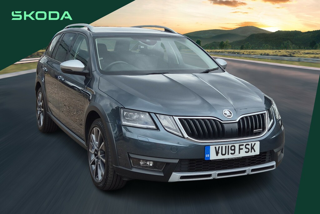 Skoda Octavia 2.0 Tdi Cr Scout 4X4 Dsg Grey