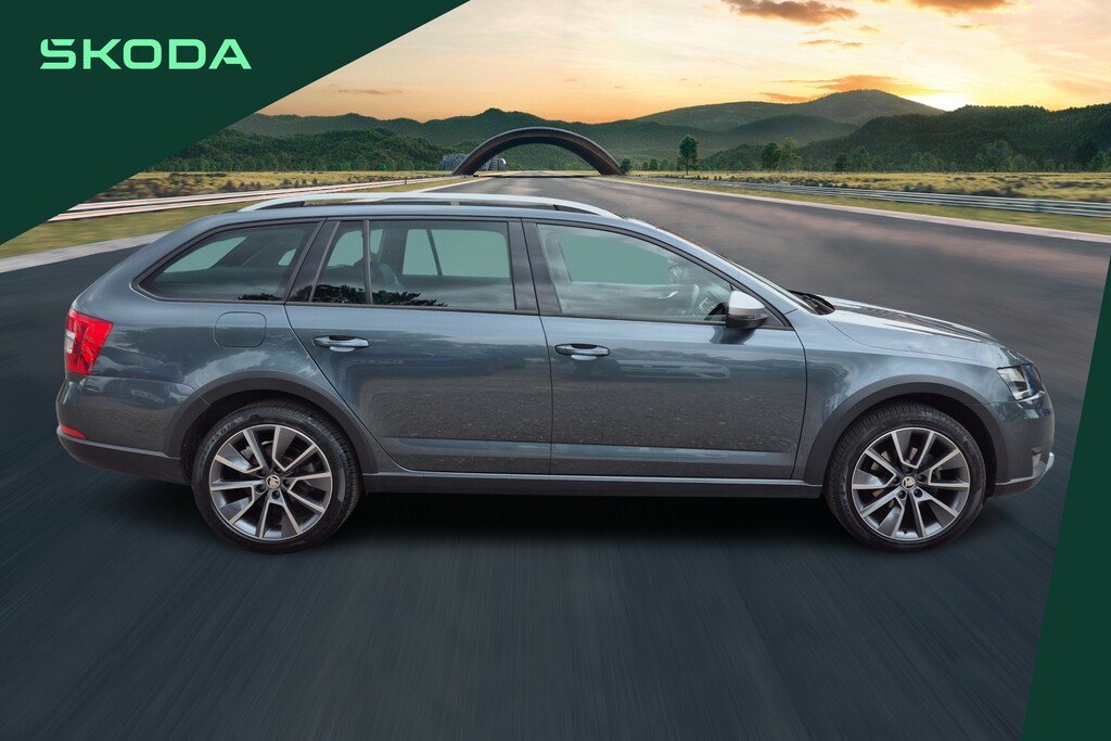 Skoda Octavia 2.0 Tdi Cr Scout 4X4 Dsg Grey #4