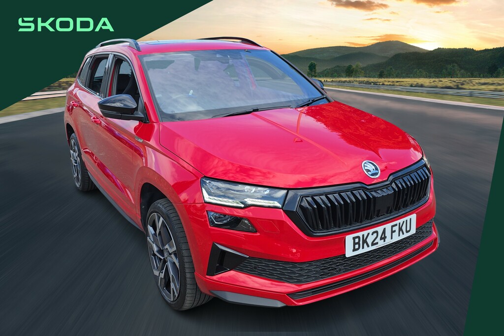 Skoda Karoq 1.5 Tsi Sportline Dsg Red