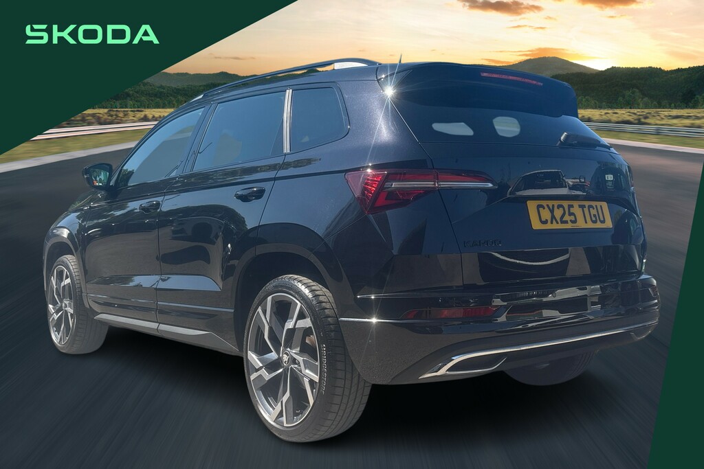 Skoda Karoq 1.5 Tsi Sportline Edition Dsg CX25TGU Black #3