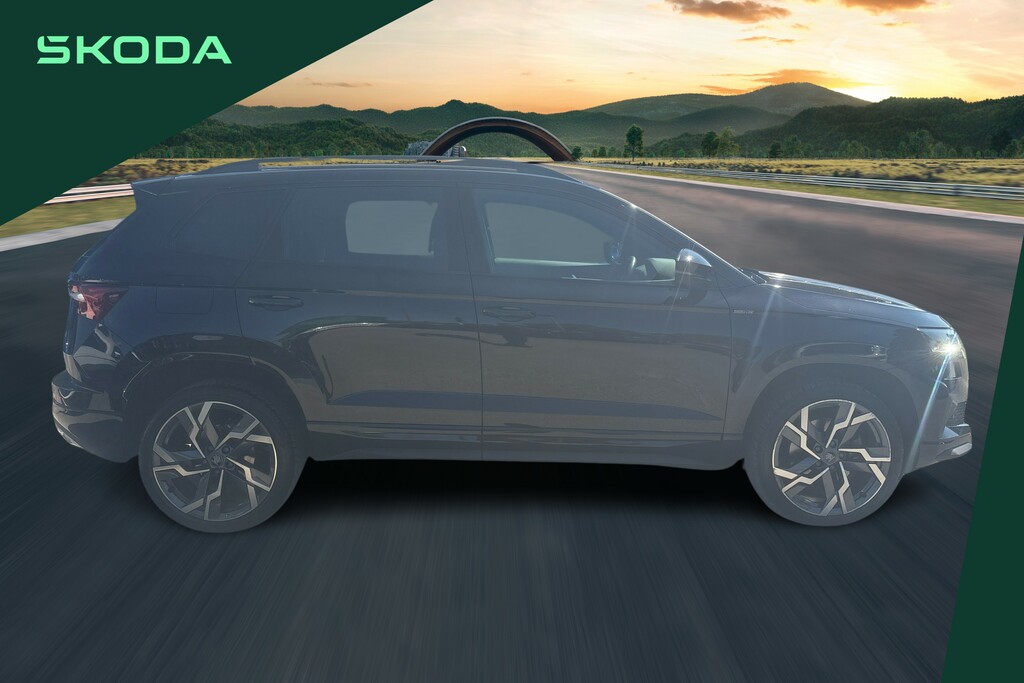 Skoda Karoq 1.5 Tsi Sportline Edition Dsg CX25TGU Black #4